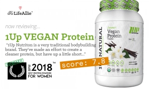 REVIEW: The New 1Up Nutrition Vegan Protein Falls Short