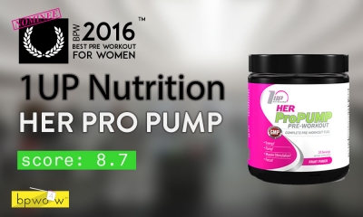 1Up Nutrition Her Pro Pump Review: Tastes Good, Performs Ok