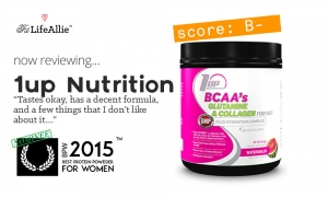 1Up Nutrition Her BCAA Review: Just Fine. Not Great. Fine.