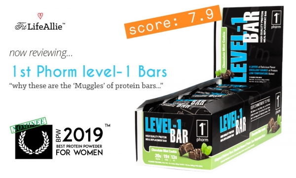 1st Phorm Level-1 Bar Review: The Muggle of Protein Bars?