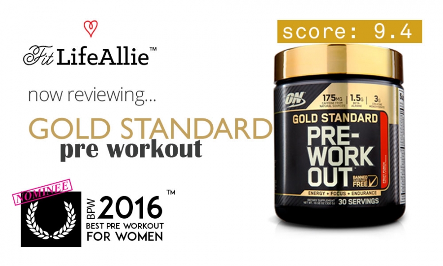Gold Standard Pre Workout Review: The Cadillac of Pre Workouts