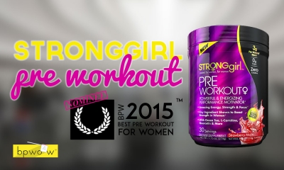 StrongGirl Pre Workout Review: Pretty Face, Crappy Performance