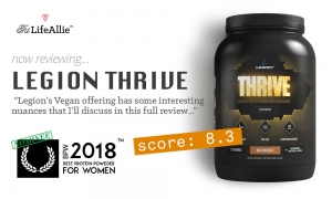 Legion Thrive Vegan Protein Review: What&#039;s w/ the Creatine?