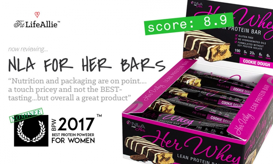 NLA For Her Lean Protein Bars, Better Than You Expect..