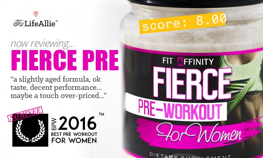 6 Day Pre Fierce Pre Workout with Comfort Workout Clothes