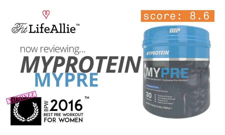 Myprotein MyPre Pre Workout Review: Just a Bit Underwhelmed