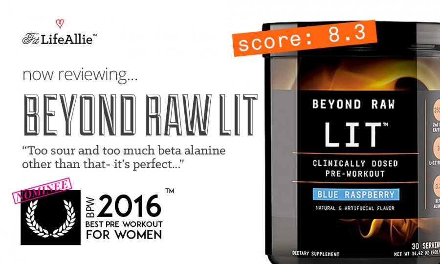 Review Beyond Raw Lit Pre Workout Good Enough For 40